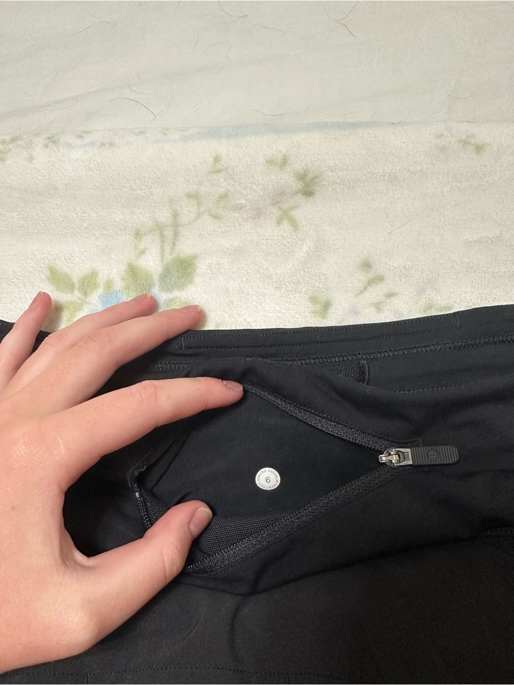 lululemon athletica Black Athletic Shorts with Inner Brief - Picture 3 of 3